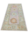 Turkish Oushak Rug 3'1" x 6'3"  #4141
