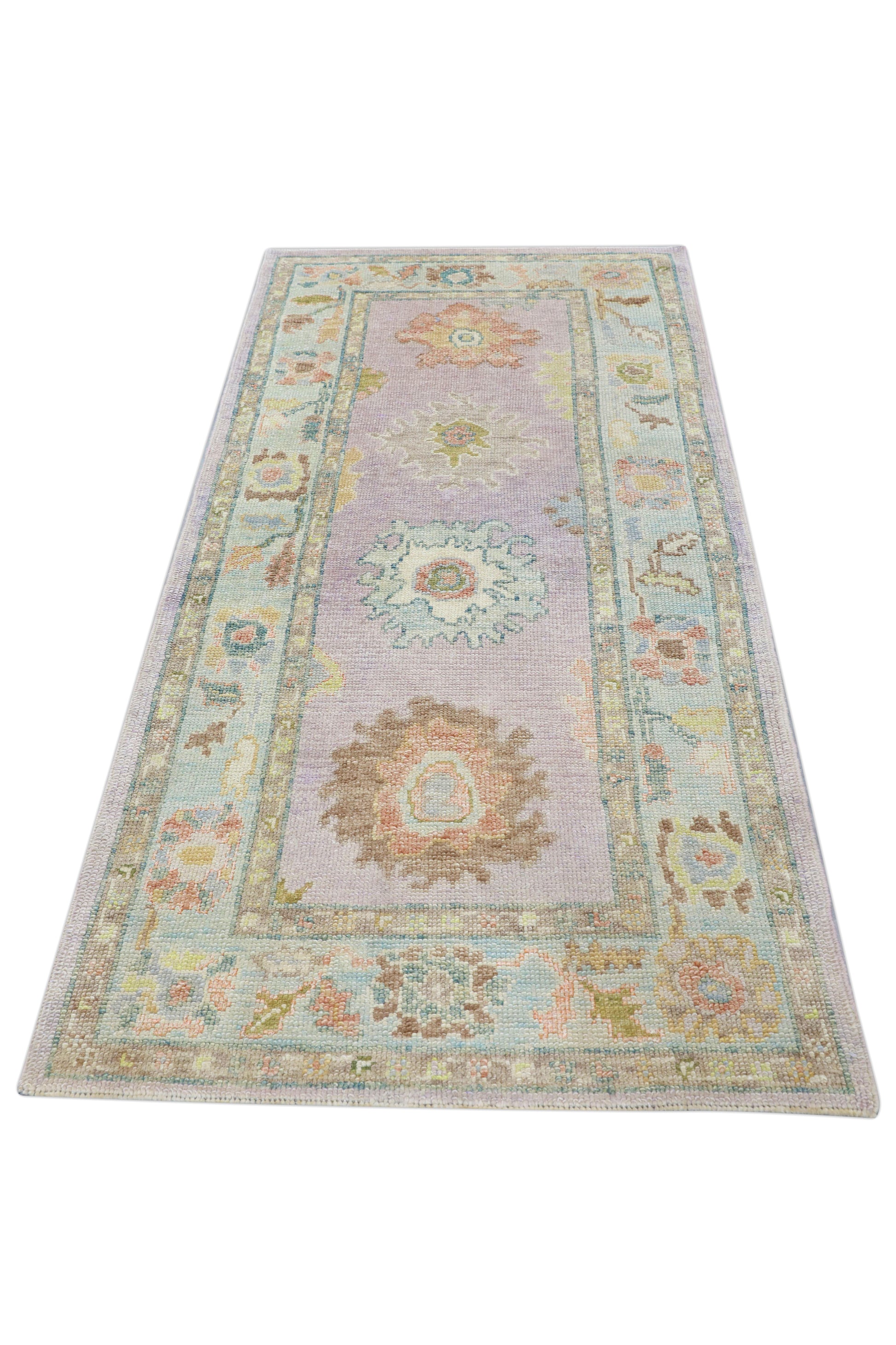 Turkish Oushak Rug 3'1" x 6'3"  #4141