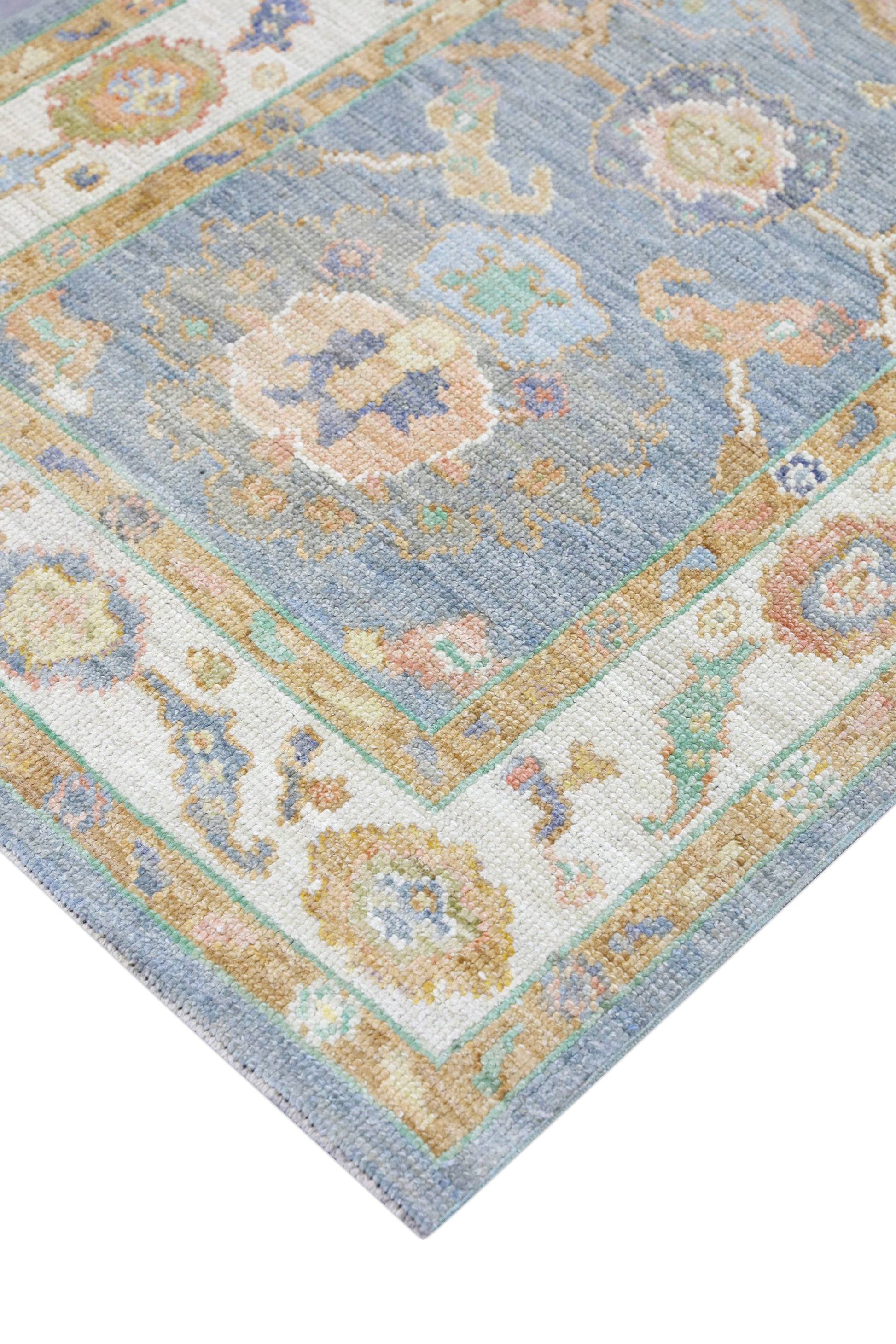 Turkish Oushak Rug 2'11" x 5' #4374