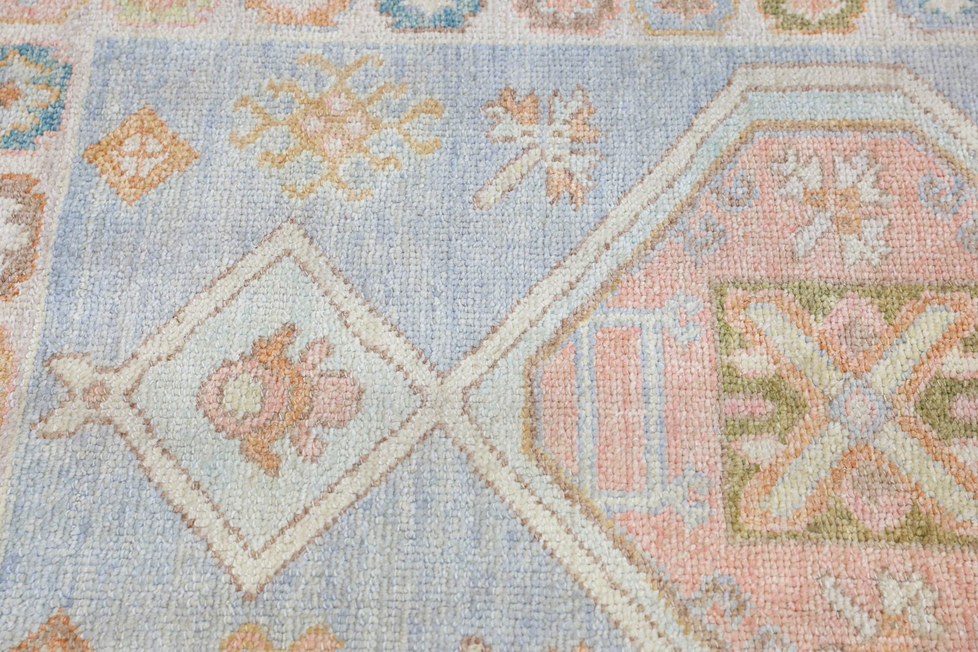 Turkish Oushak Rug 3'3" x 4'6" #4235
