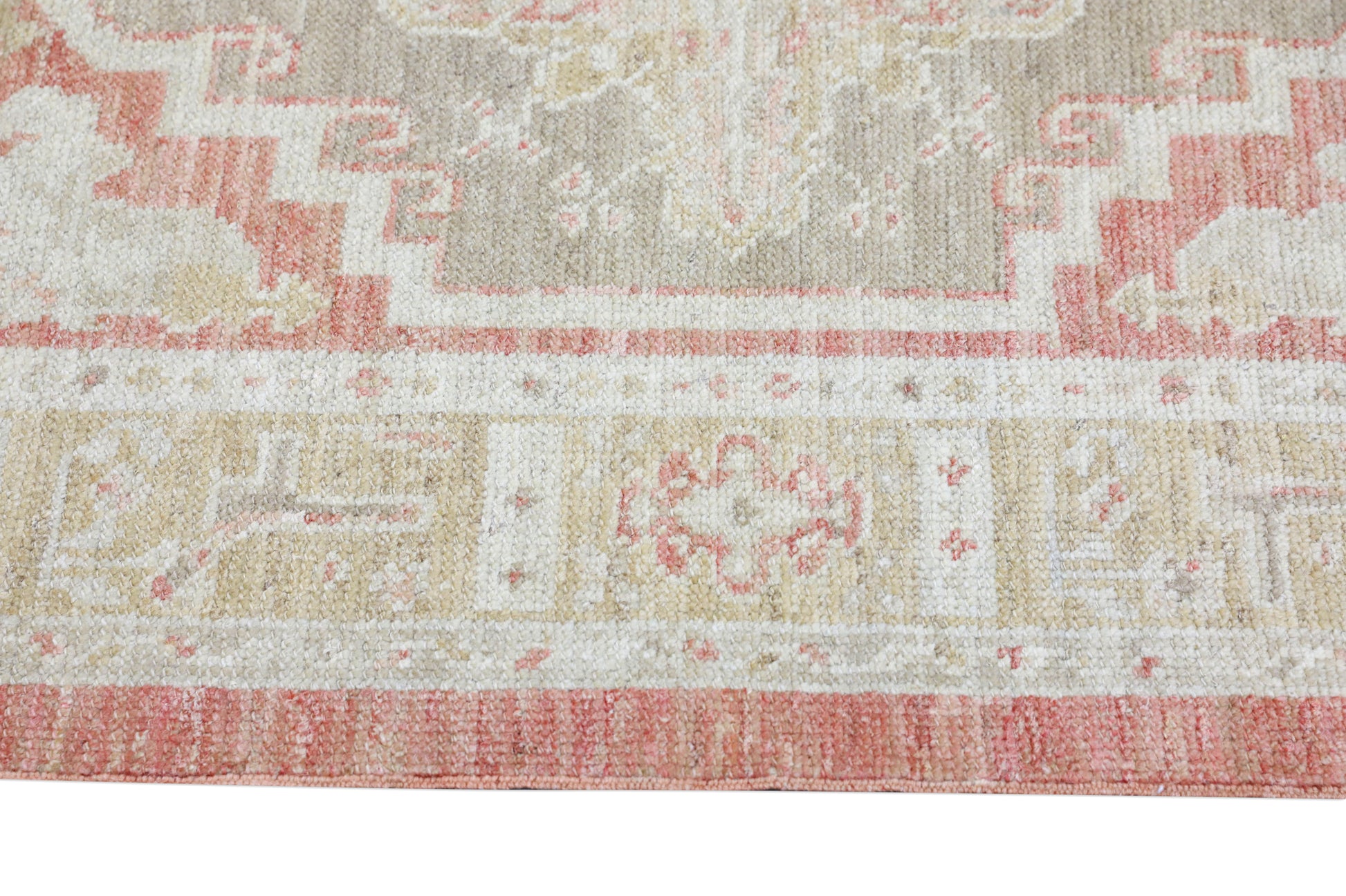 Turkish Oushak Rug 2'11" x 4'3" #4378
