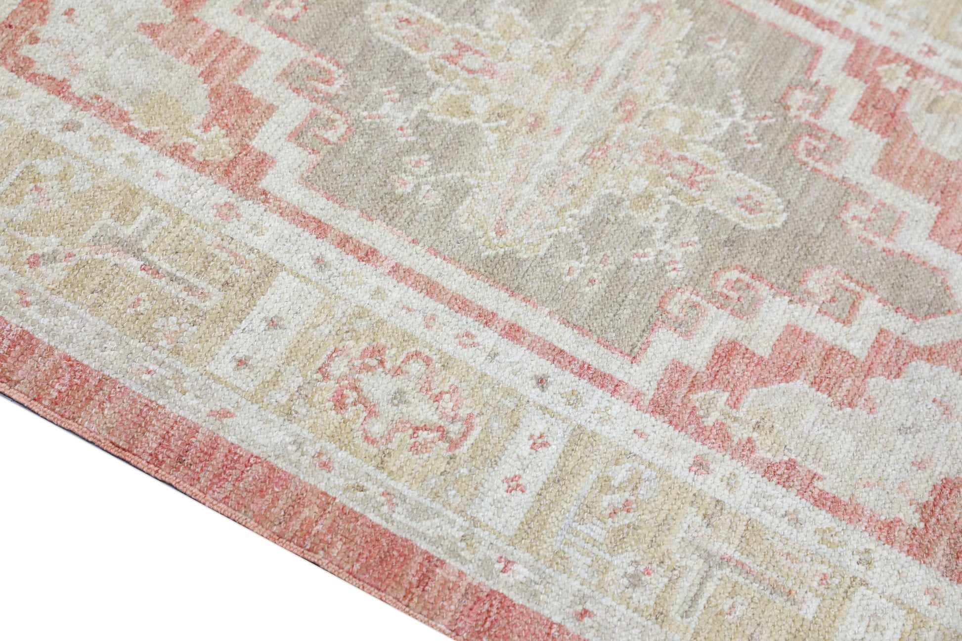 Turkish Oushak Rug 2'11" x 4'3" #4378