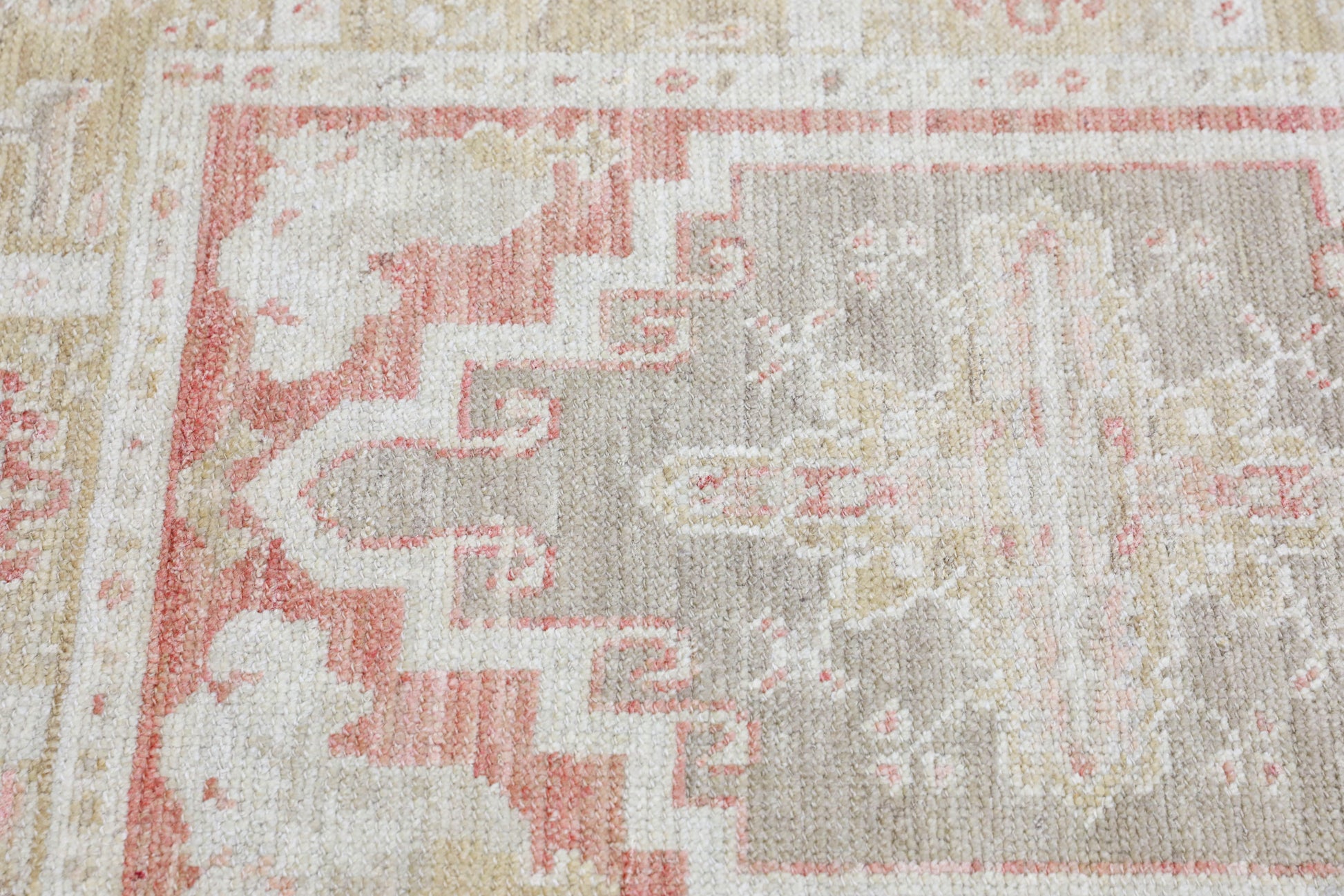Turkish Oushak Rug 2'11" x 4'3" #4378