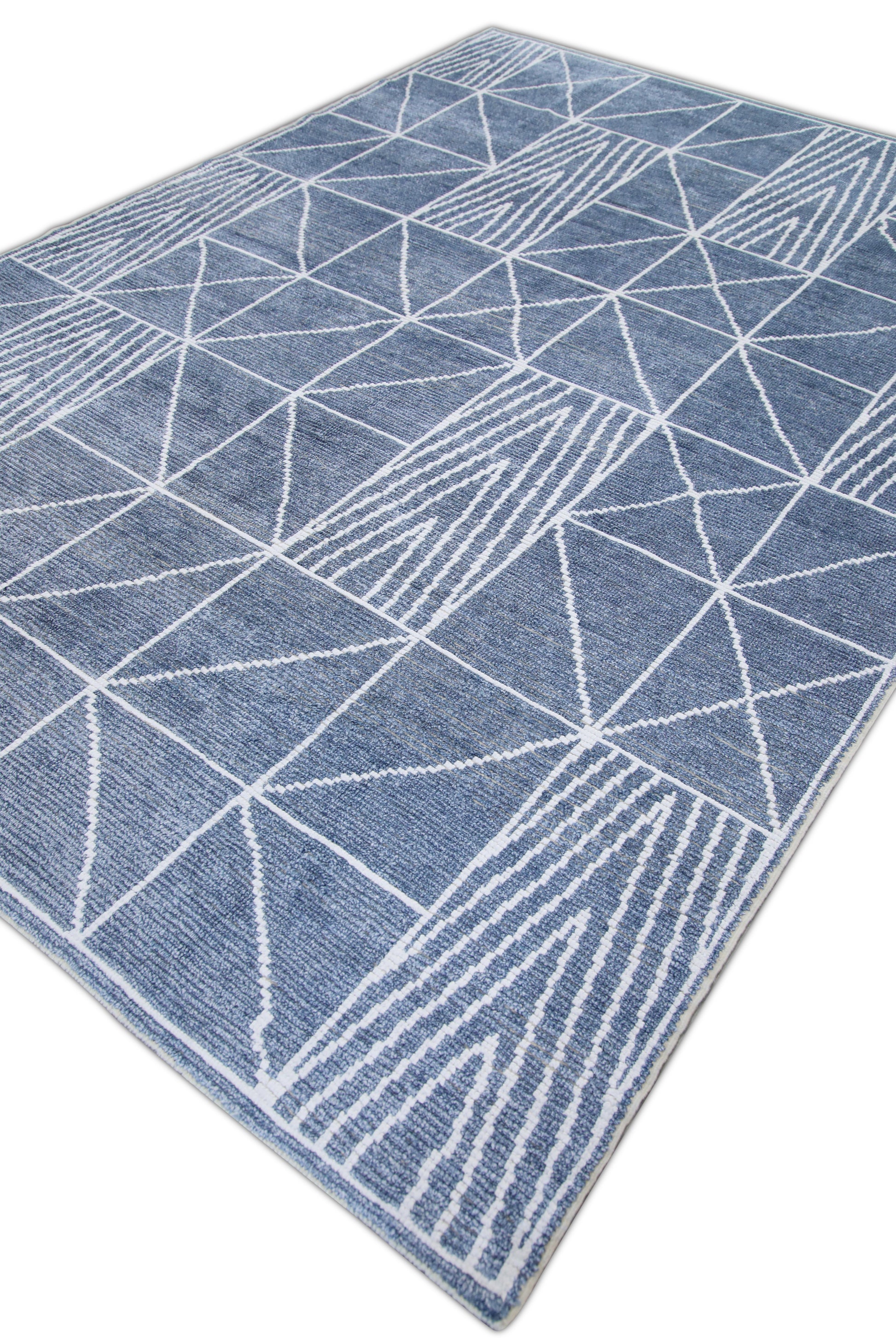 Turkish Tulu Rug Hand Knotted 8'4" x 11'9" #5508