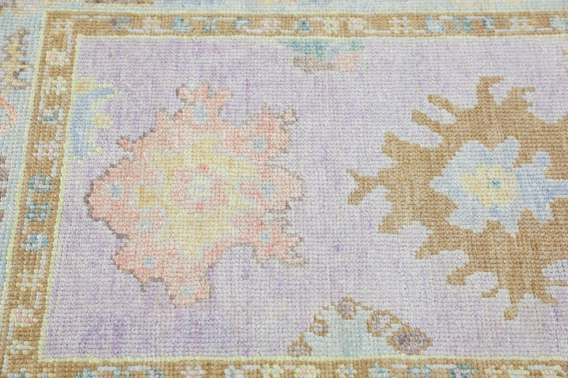 Turkish Oushak Rug 3'2" x 5'4" #4379
