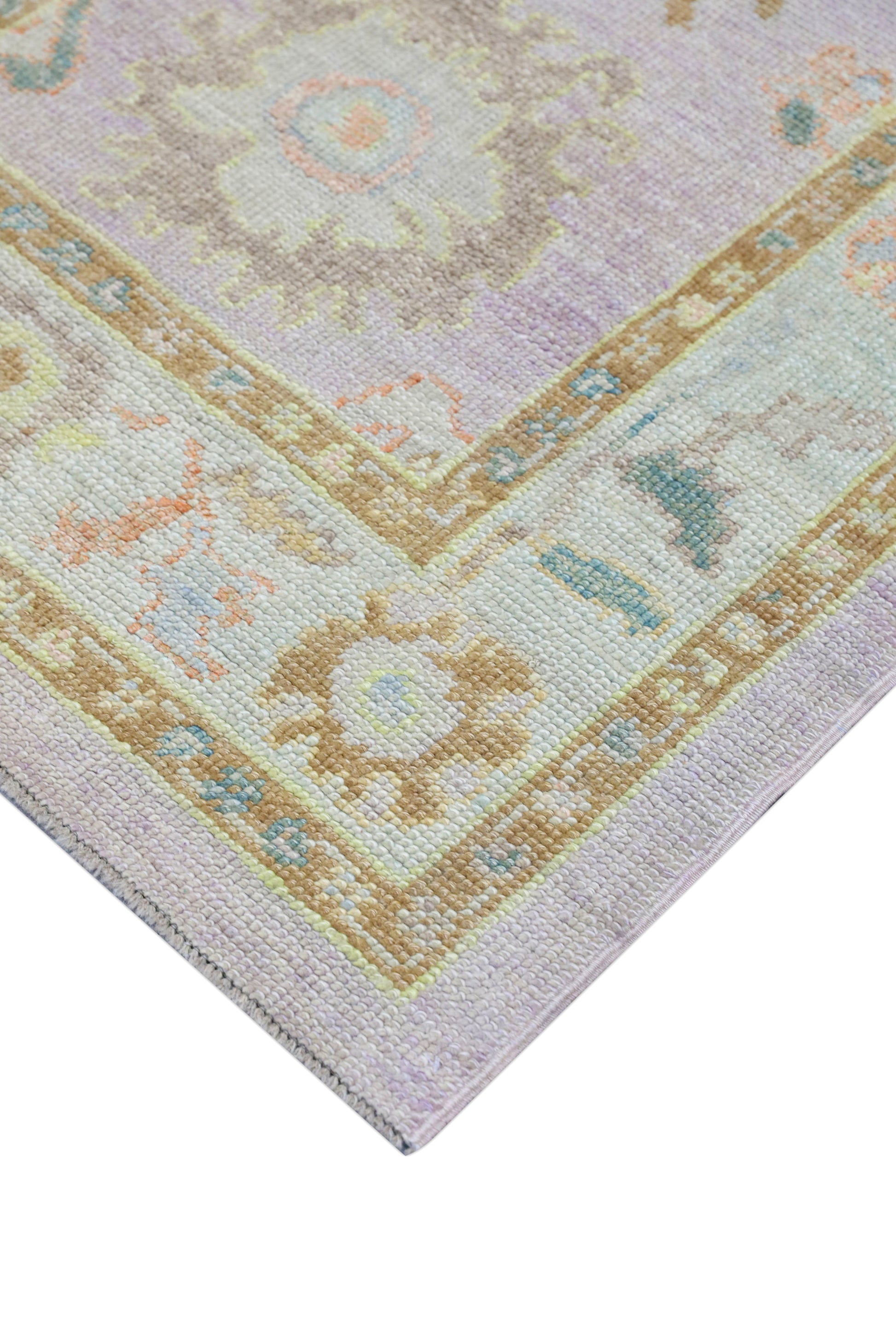 Turkish Oushak Rug 3'2" x 5'4" #4379