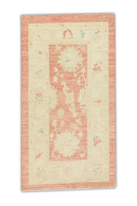 #1335 Turkish Oushak 2'10" x 5'2"