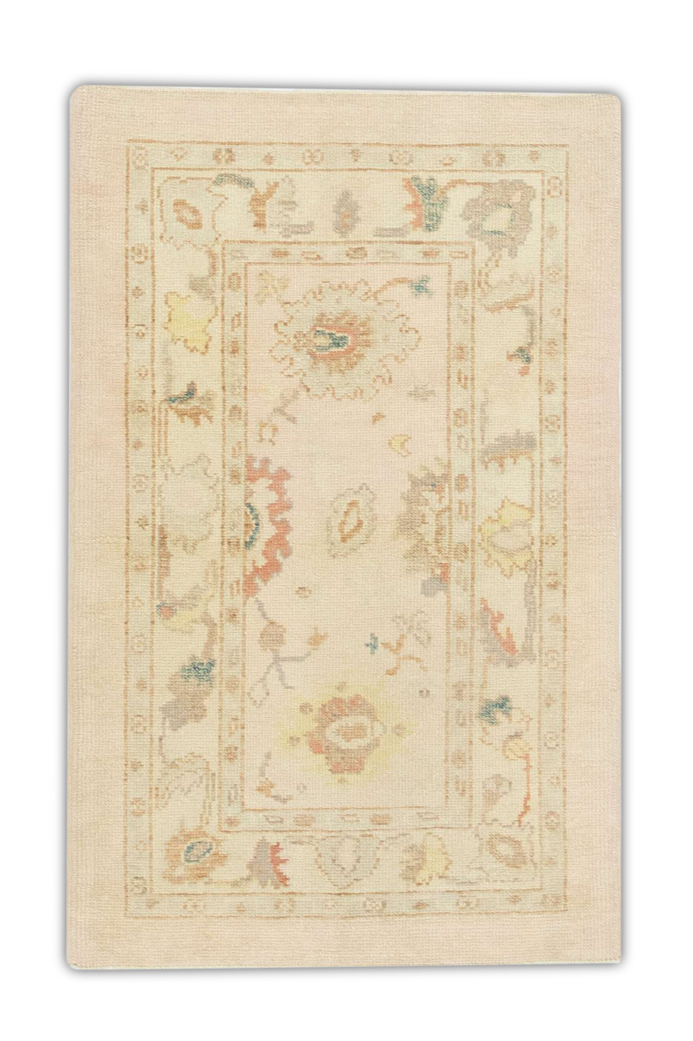 Turkish Oushak Rug 3'1" x 4'10" #778