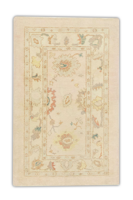 #778 Turkish Oushak 3'1" x 4'10"