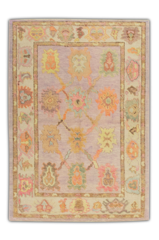 #303 Turkish Oushak 4'1" x 5'10"