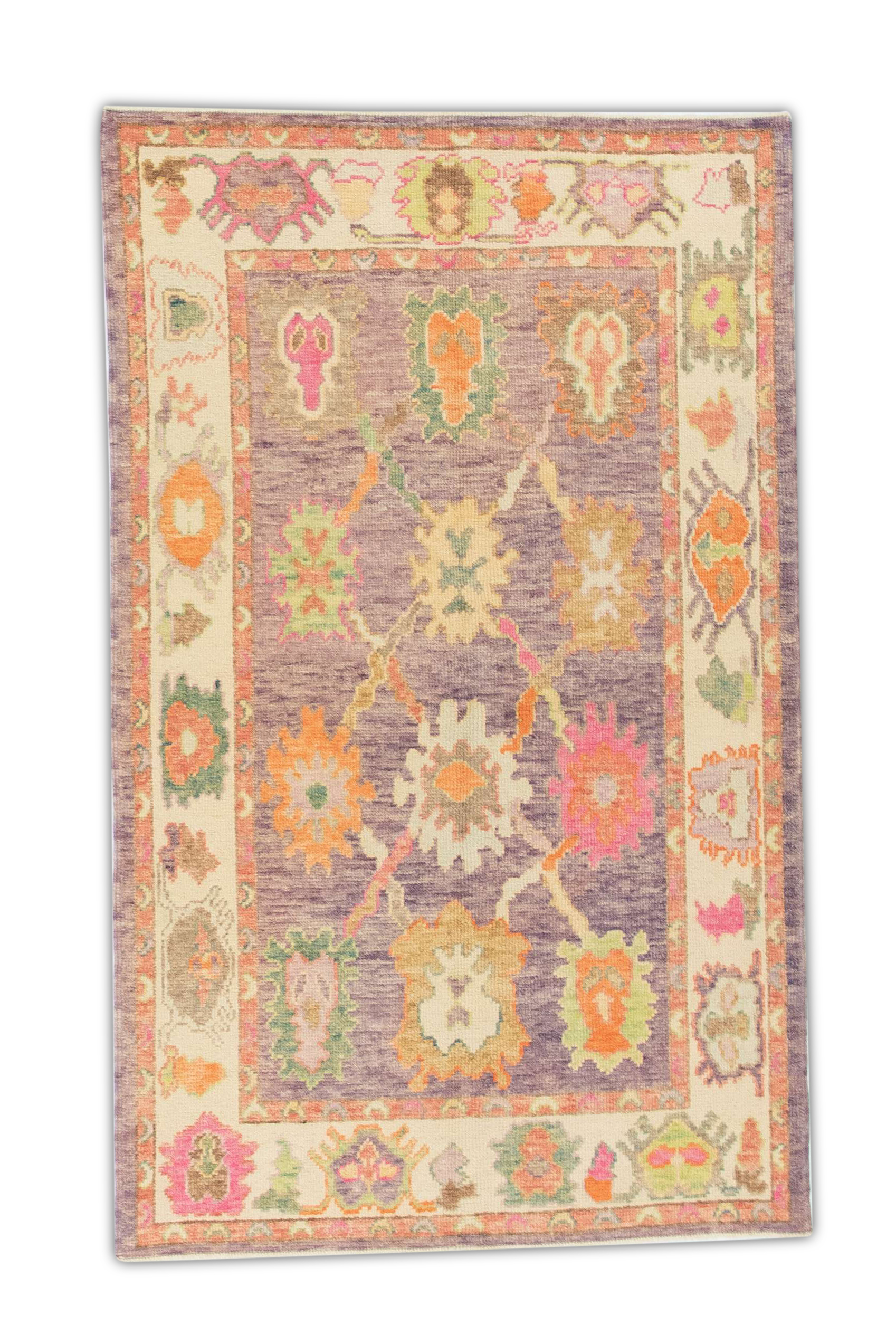Turkish Oushak Rug 3'10" x 6'3" #316
