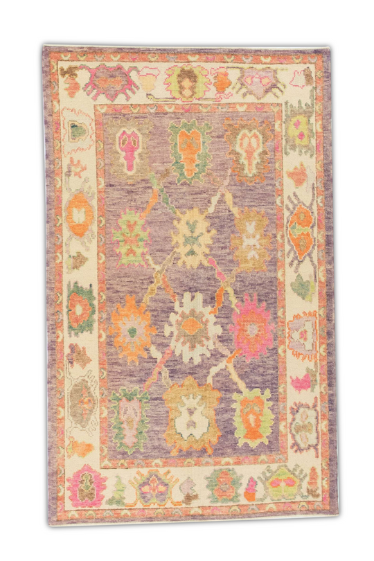 #316 Turkish Oushak 3'10" x 6'3"