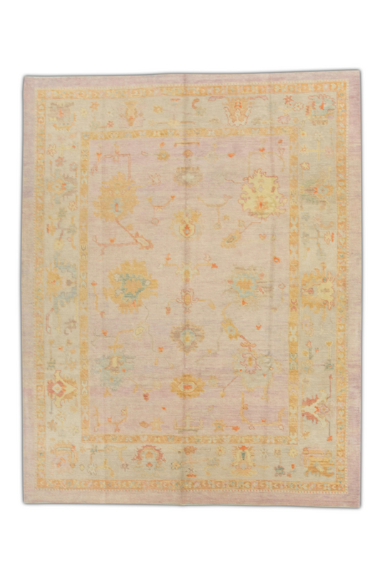 #384 Turkish Oushak 7'7" x 9'9"