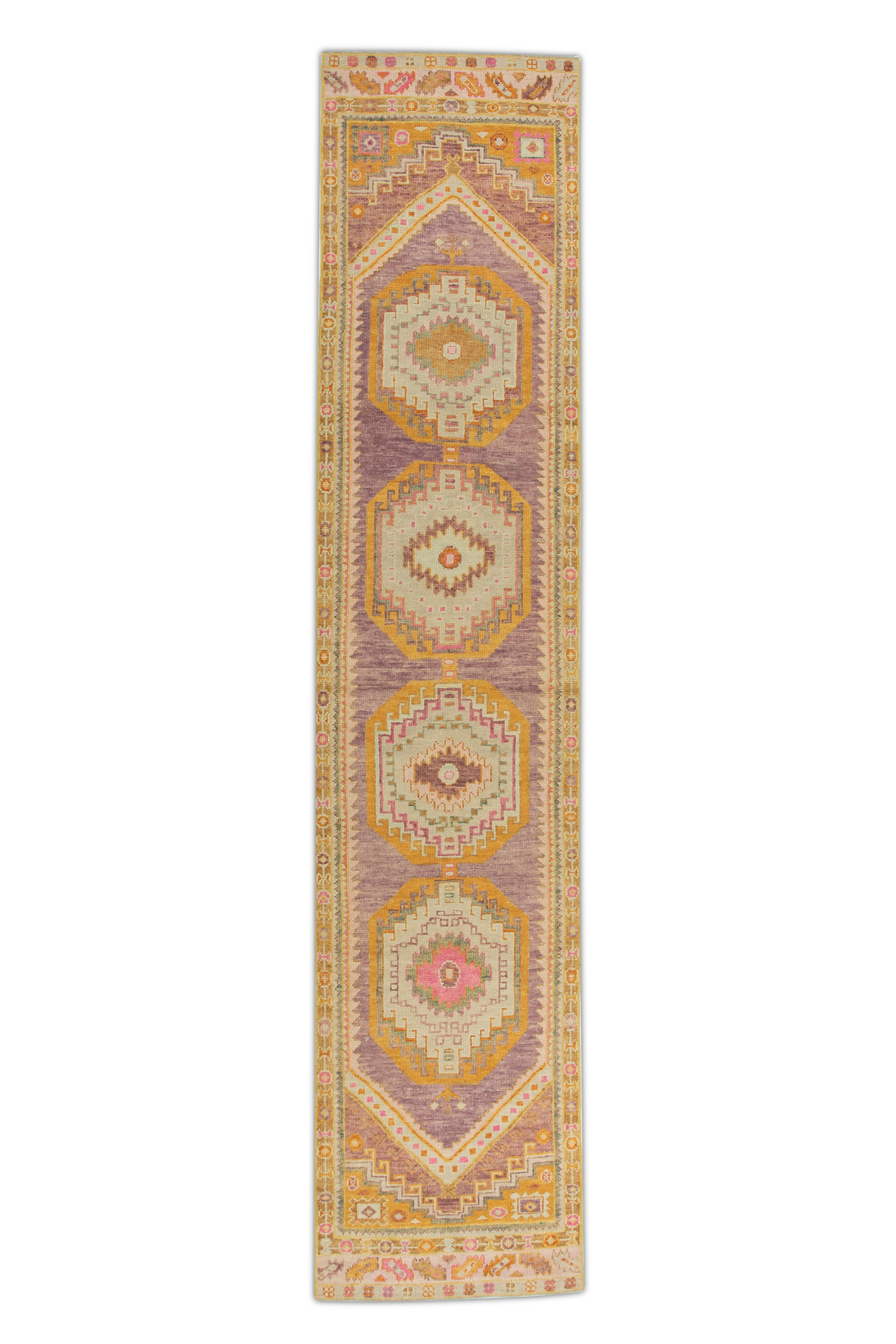 Turkish Oushak Rug 2'10" x 13'6" #663