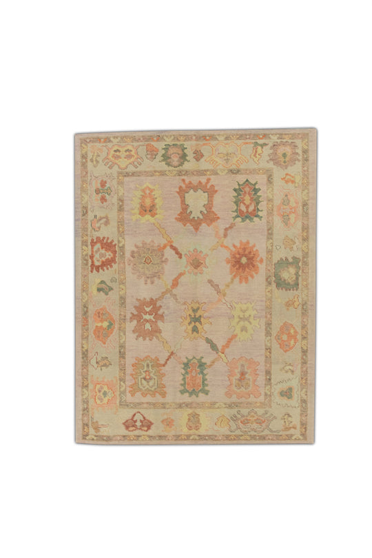 #486 Turkish Oushak 5'3" x 6'8"