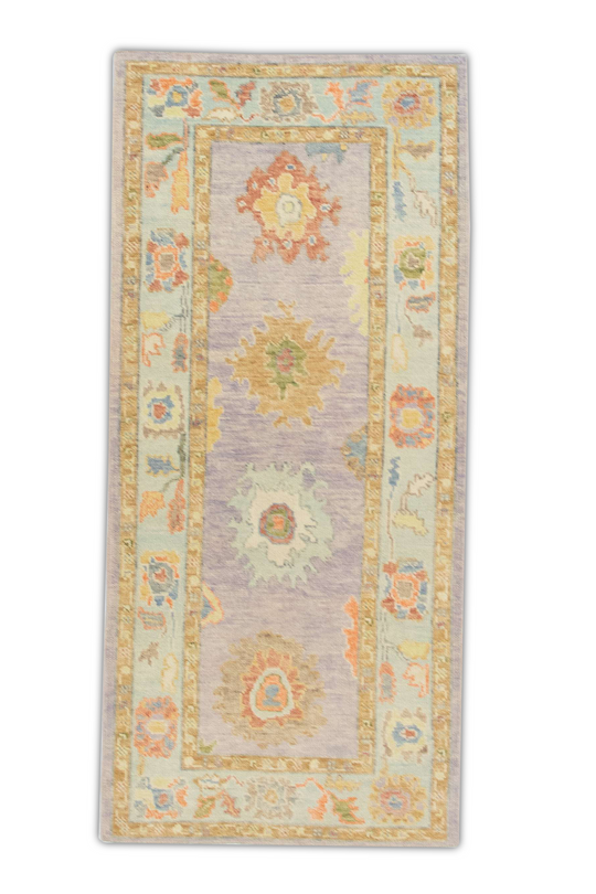 #725 Turkish Oushak 3'1" x 6'9"