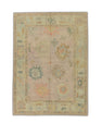 Turkish Oushak Rug 5'1" x 6'11" #503