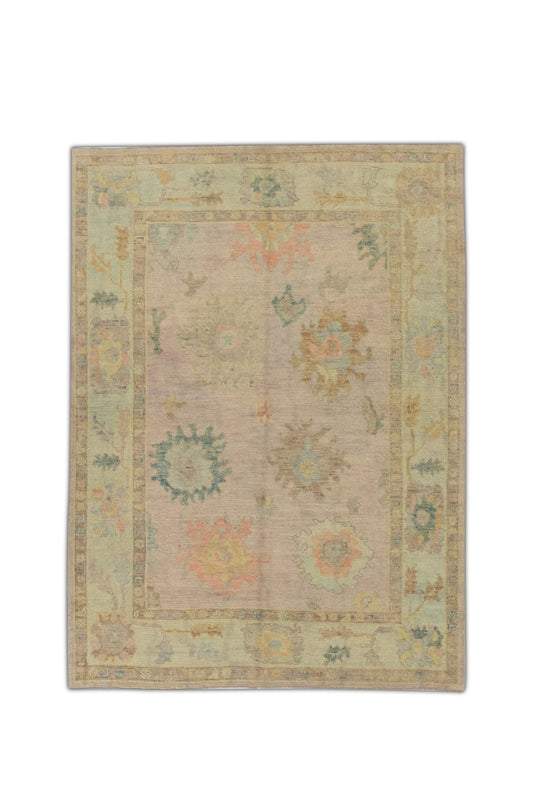 #503 Turkish Oushak 5'1" x 6'11"