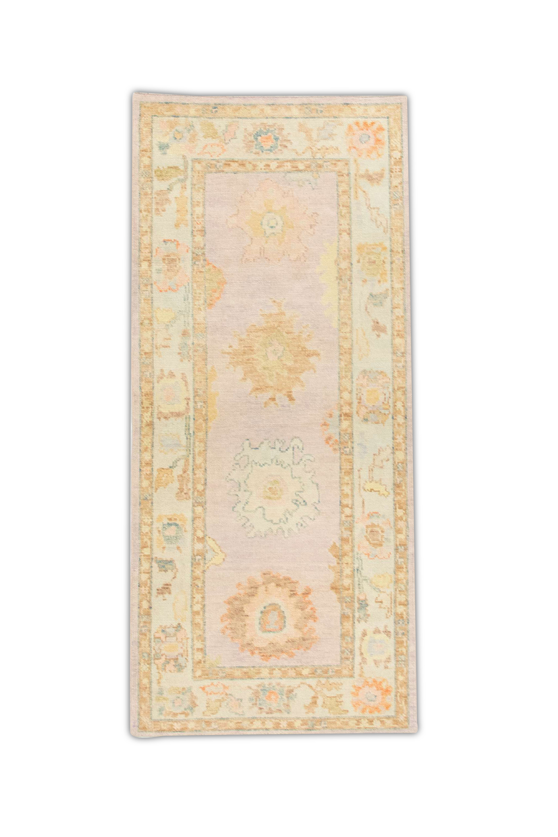 Turkish Oushak Rug 2'10" x 6'5" #910
