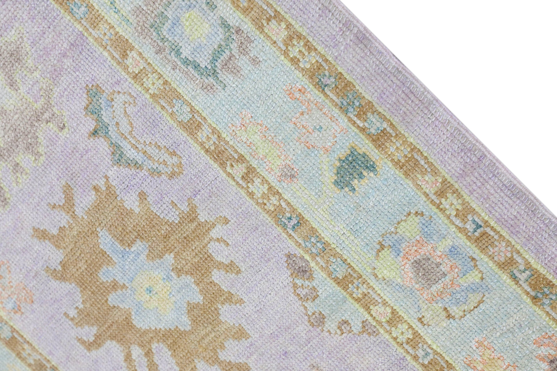 Turkish Oushak Rug 3'2" x 5'4" #4379