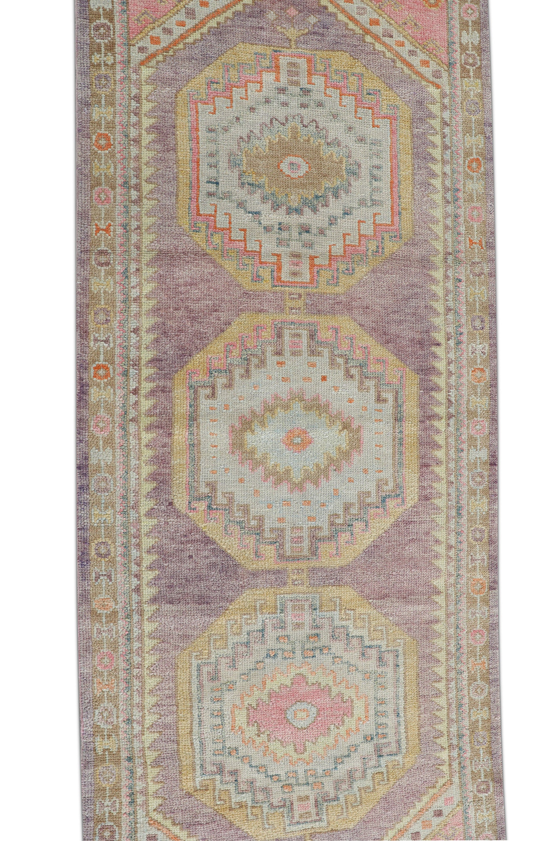 Turkish Oushak Rug 3'1" x 10'1" #210