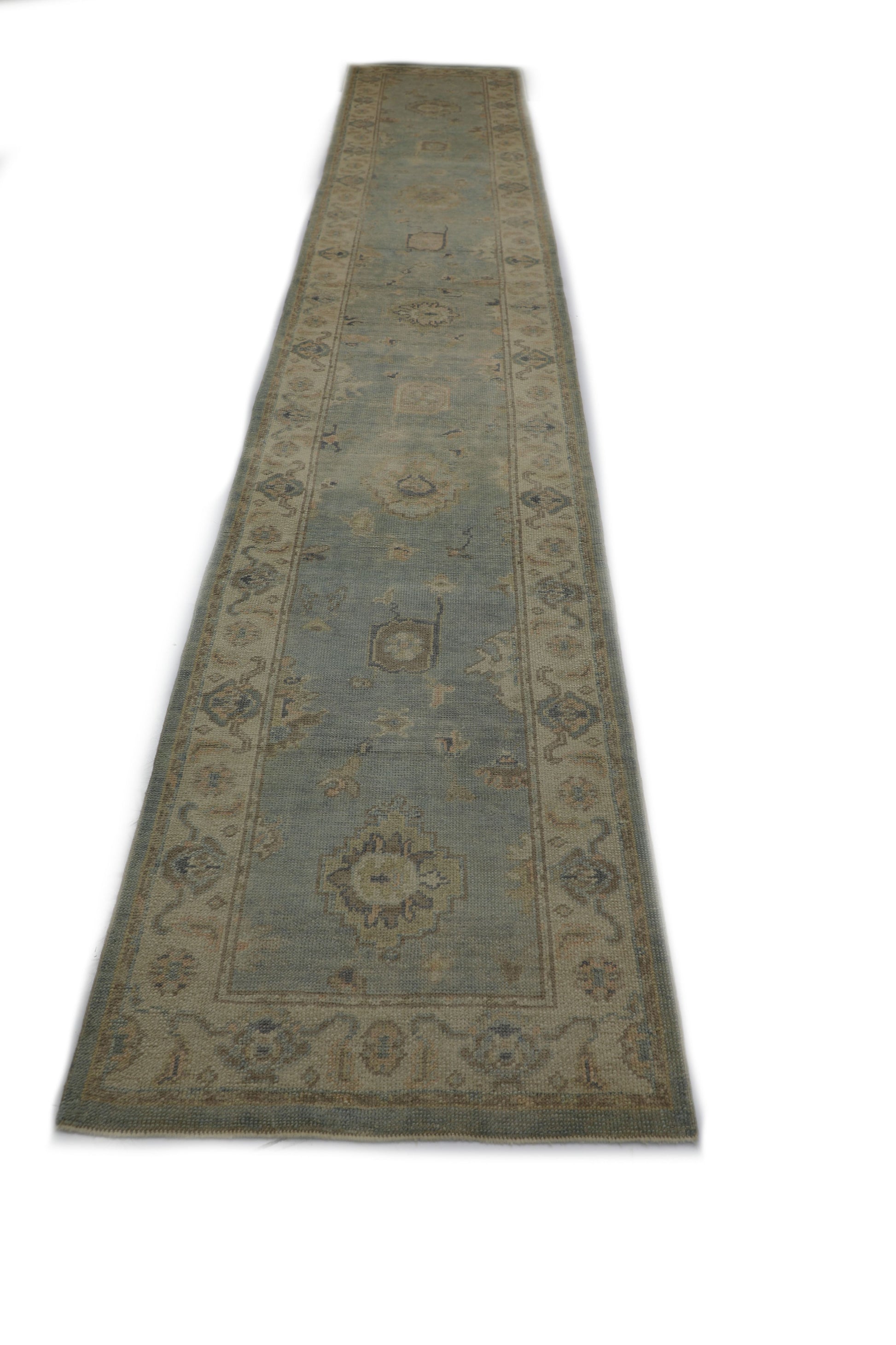 Turkish Oushak Rug 3' x 17'5" #2340