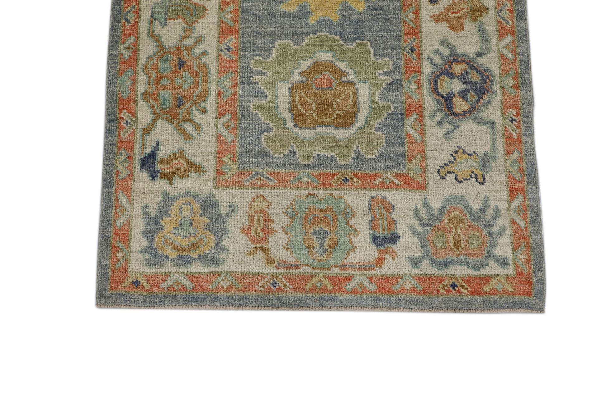 Turkish Oushak Rug 2'11" x 4'11" #2115