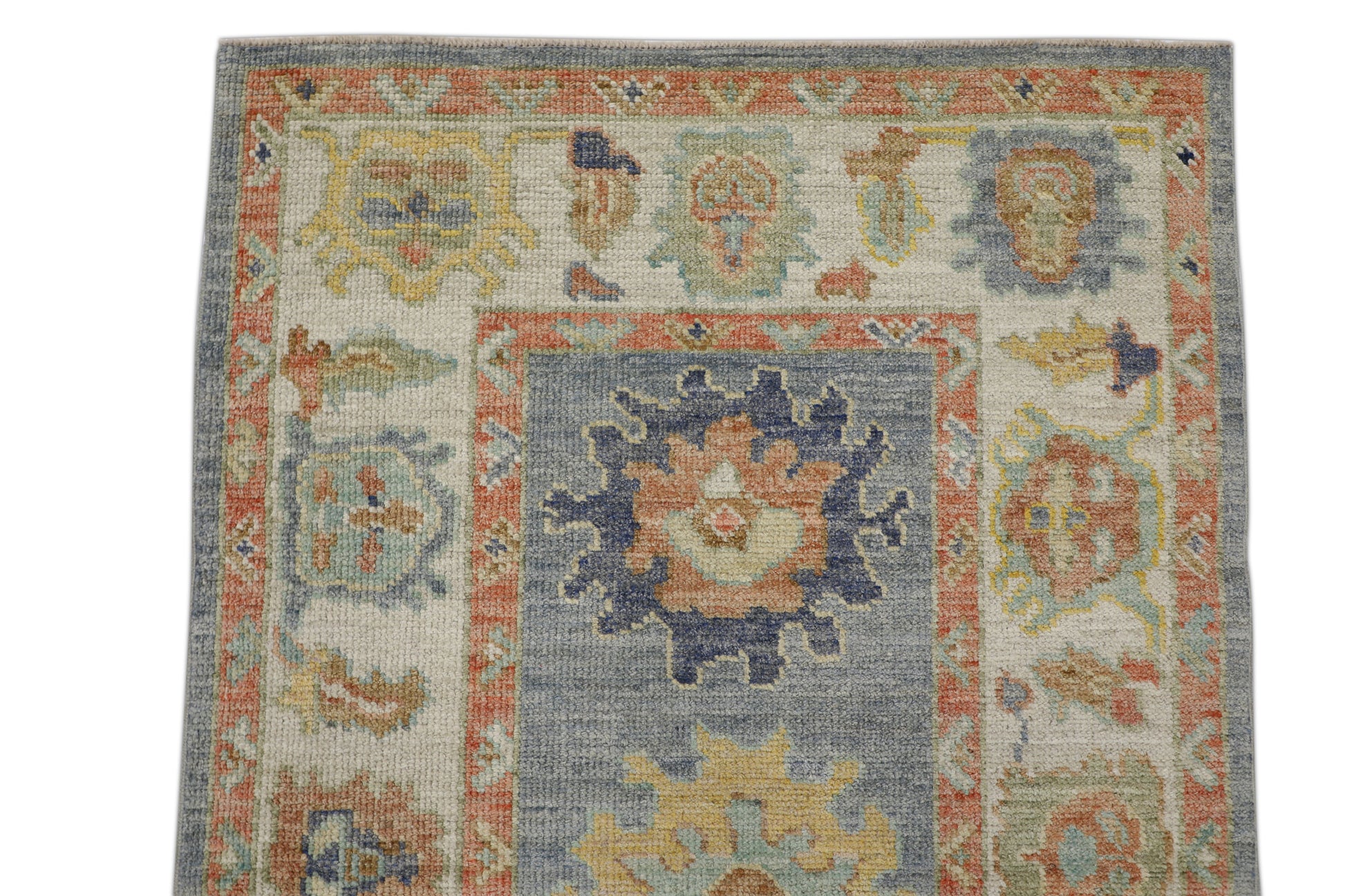 Turkish Oushak Rug 2'11" x 4'11" #2115