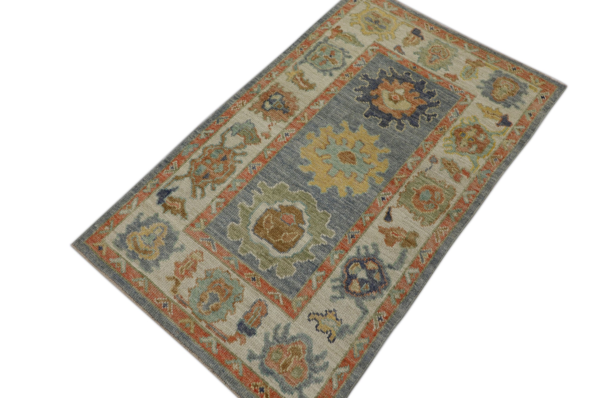 Turkish Oushak Rug 2'11" x 4'11" #2115