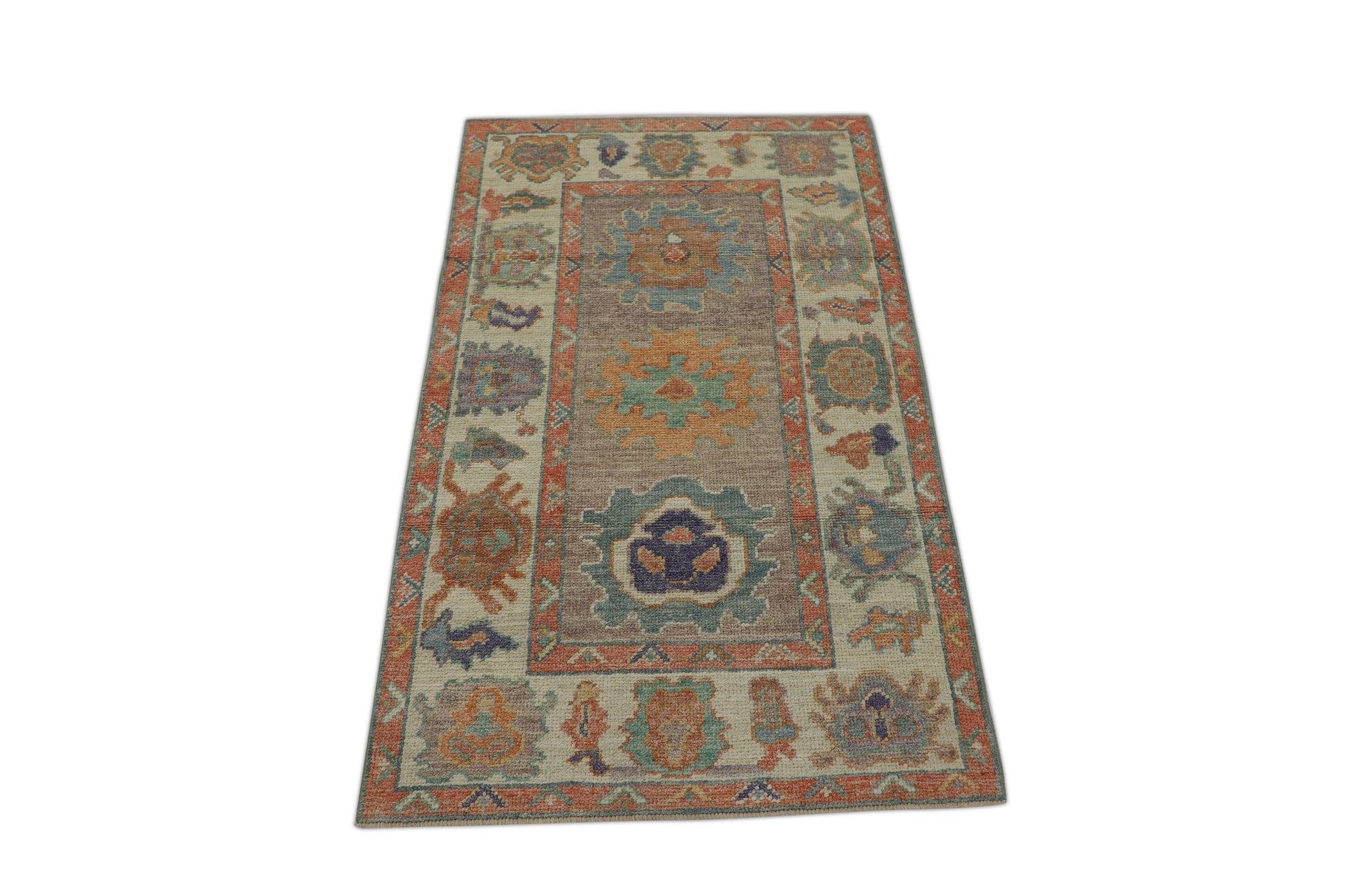 Turkish Oushak Rug 2'11 x 4'8" #2021