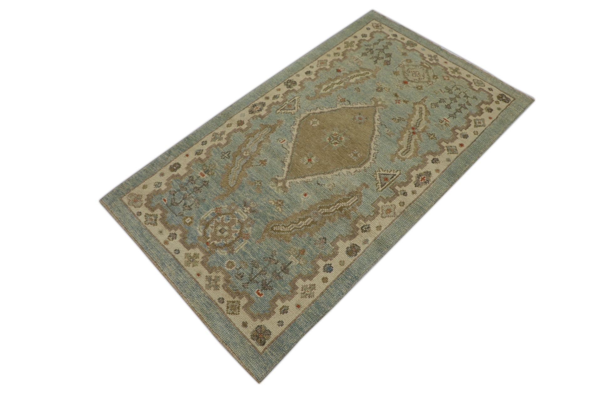 Turkish Oushak Rug 3' x 5'3" #2180