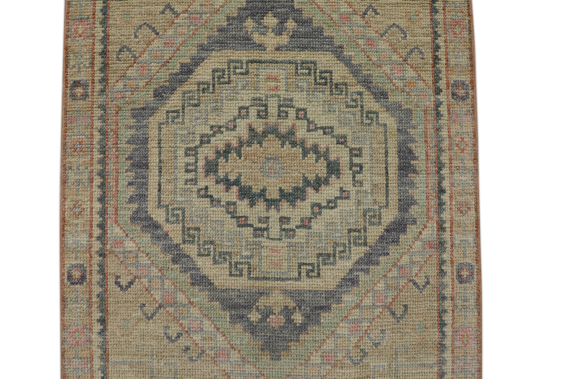 Turkish Oushak Rug 2'8" x 5'1" #2300