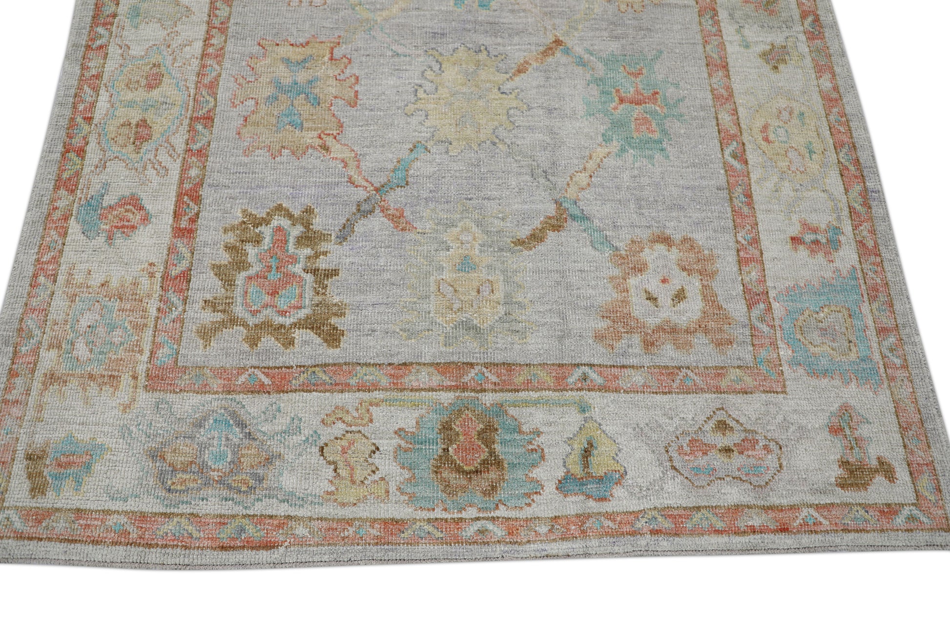 Turkish Oushak Rug 5'4" x 6'10" #2104