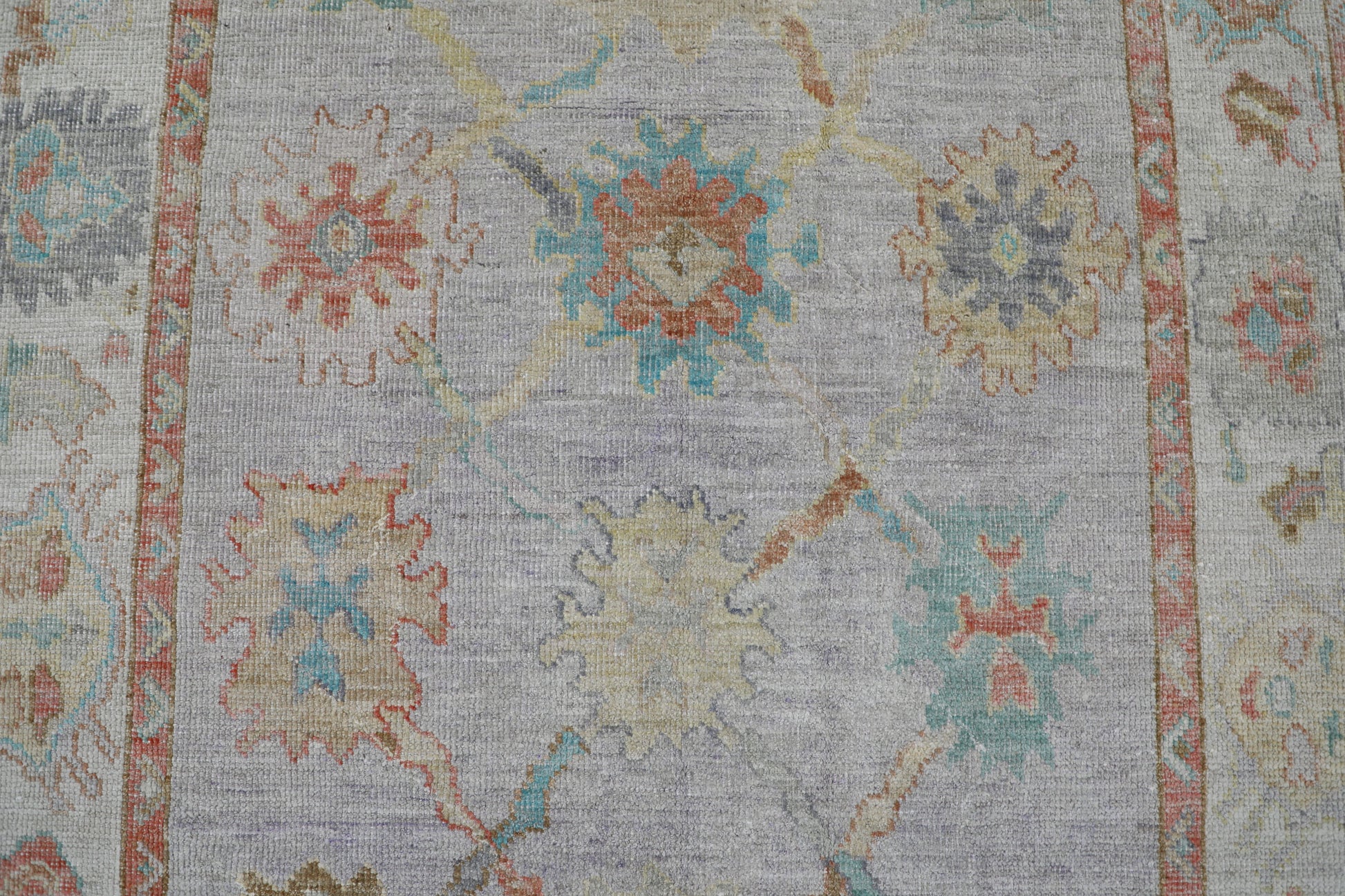 Turkish Oushak Rug 5'4" x 6'10" #2104