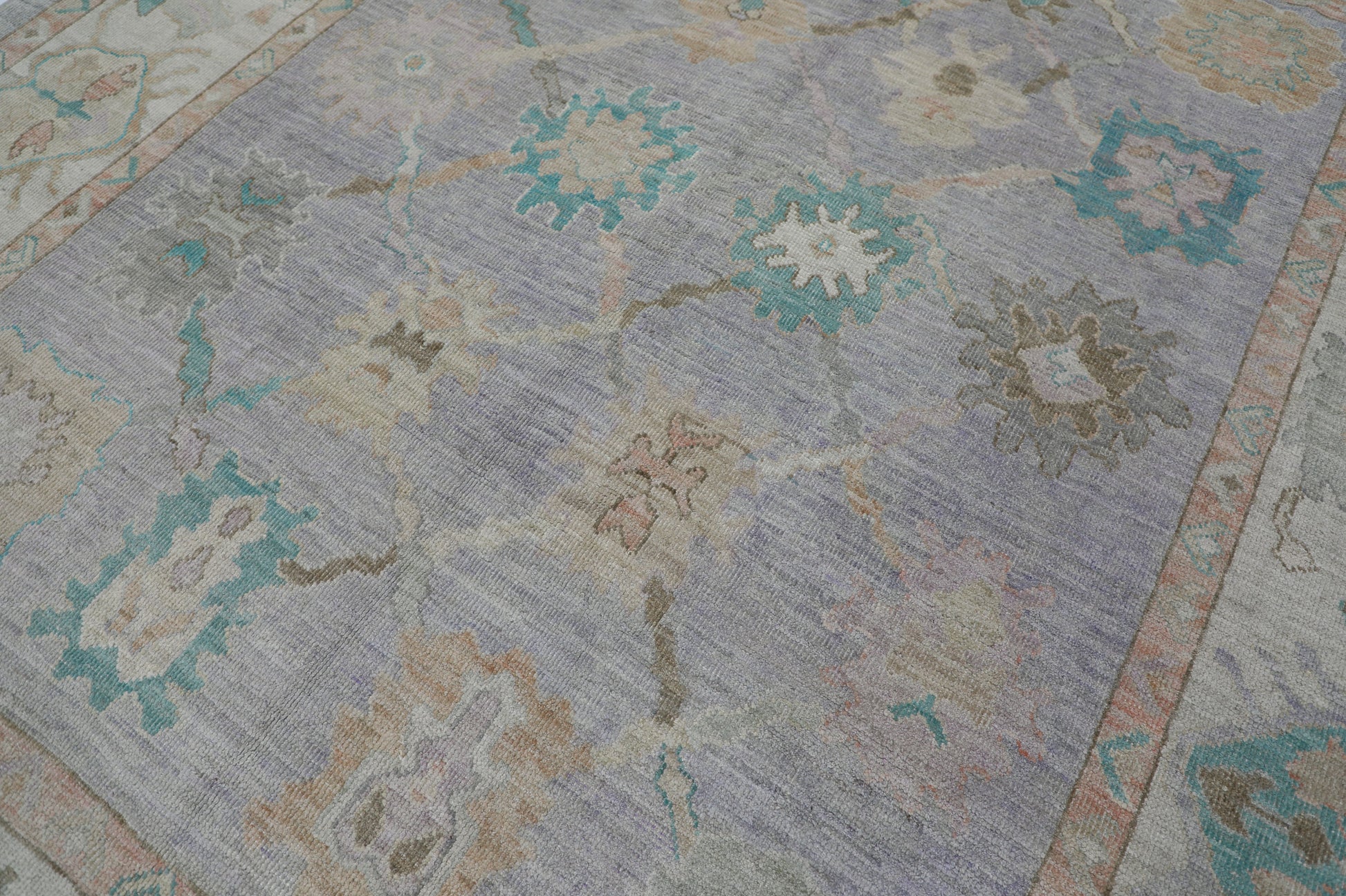 Turkish Oushak Rug 8'5" x 9'11" #2145