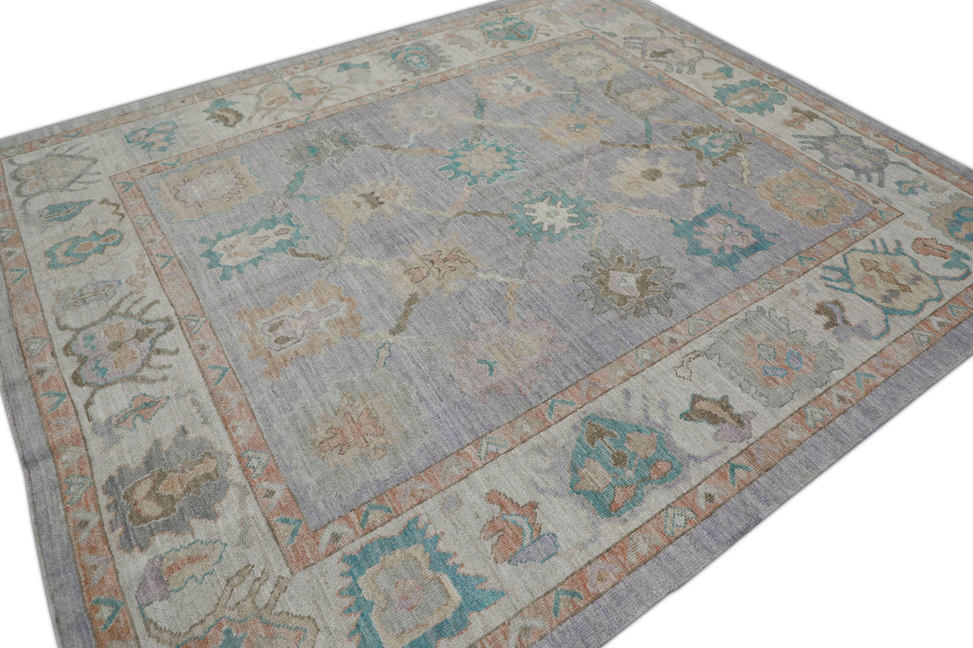 Turkish Oushak Rug 8'5" x 9'11" #2145