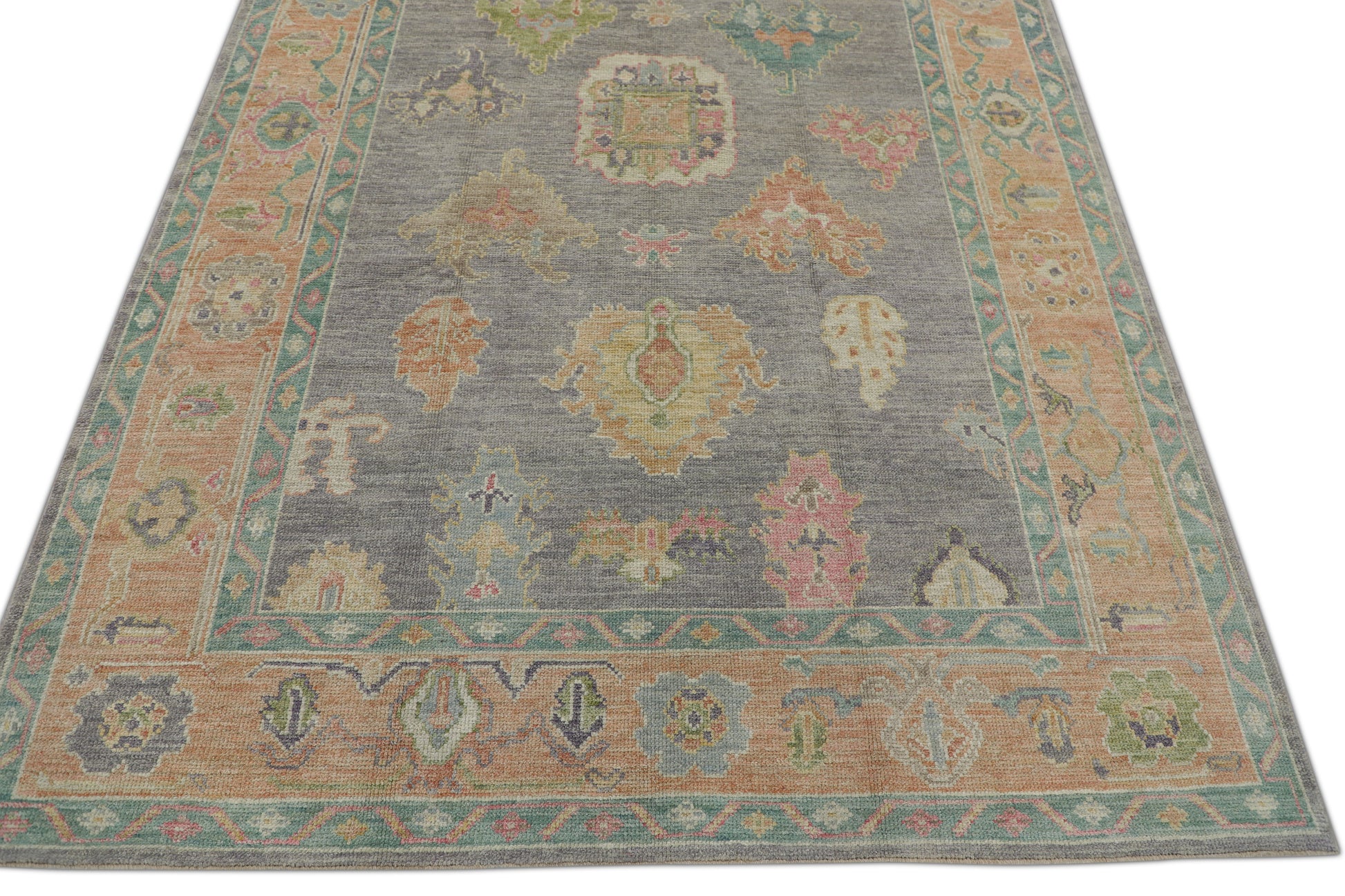 Turkish Oushak Rug 6'2" x 9'4" #2045