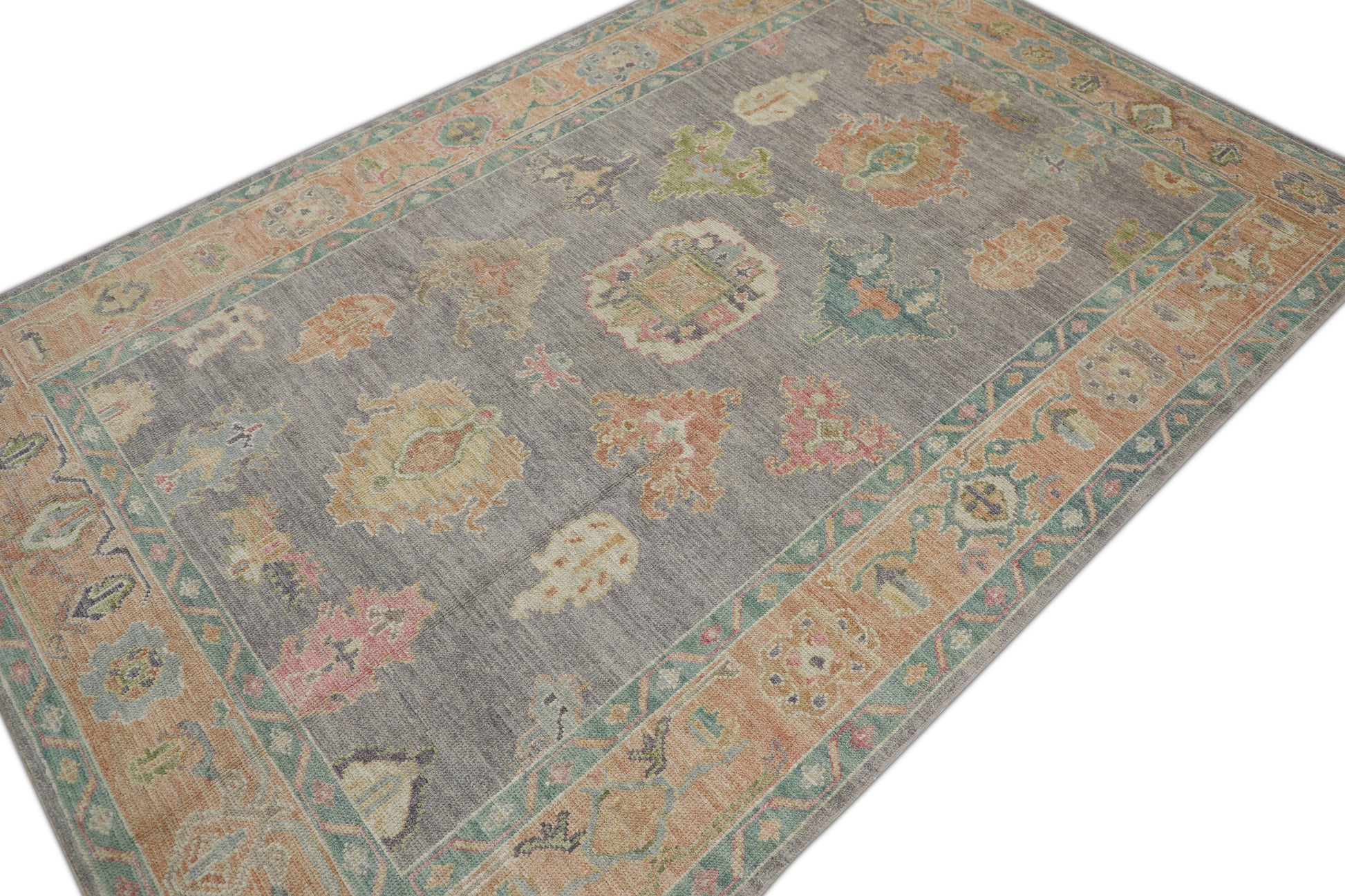 Turkish Oushak Rug 6'2" x 9'4" #2045