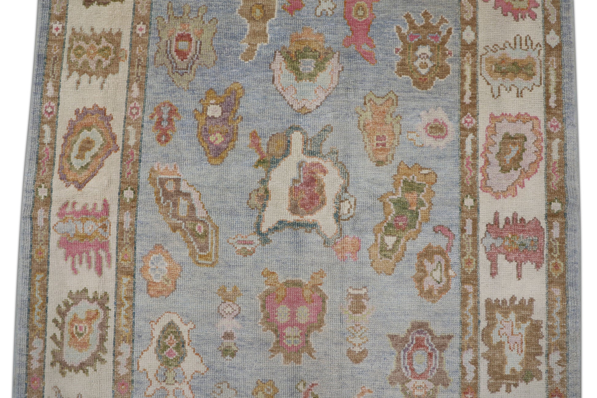 Turkish Oushak Rug 5'1" x 6'11" #2207