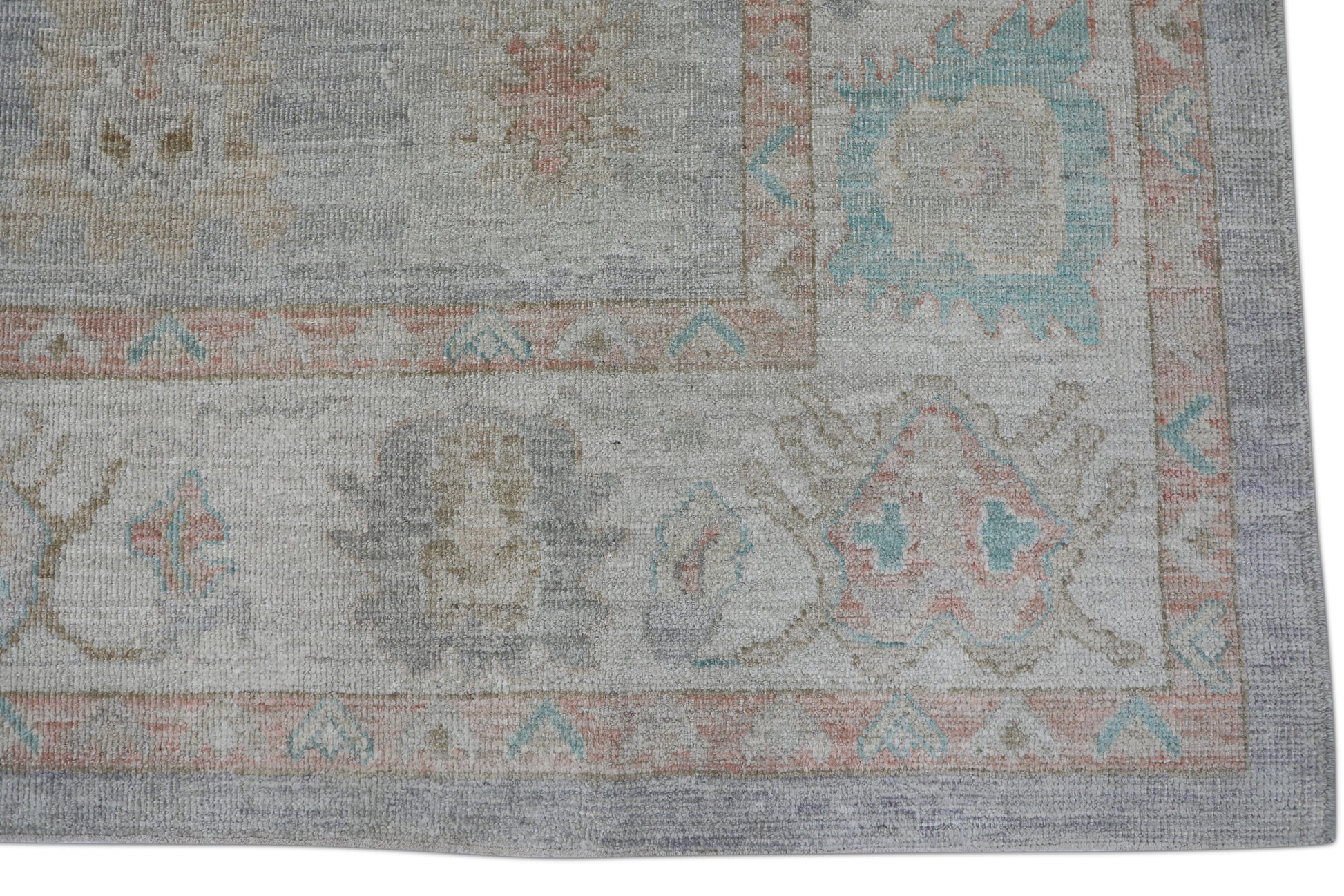 Turkish Oushak Rug 8'6" x 10'2" #2088