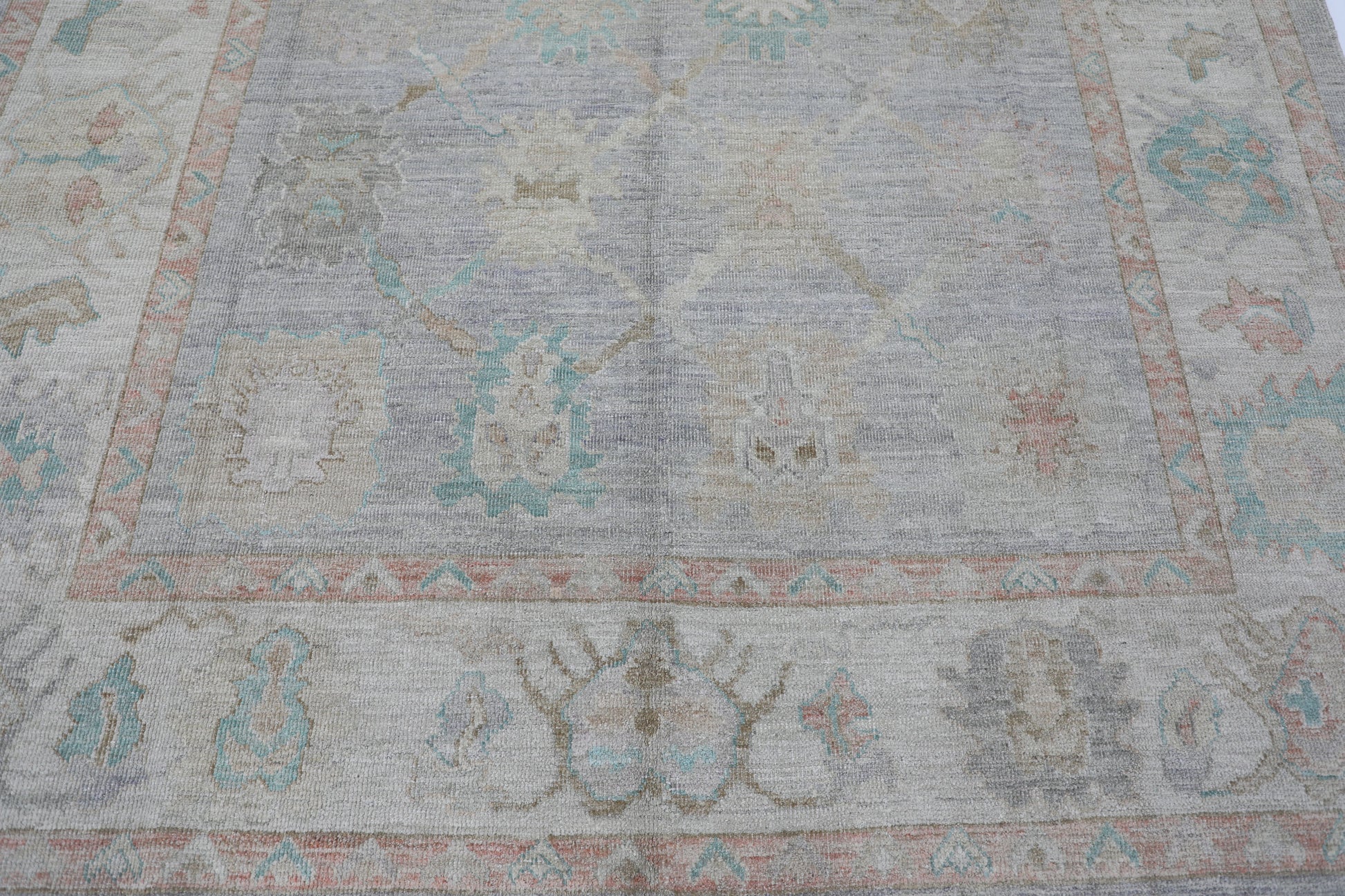 Turkish Oushak Rug 8'6" x 10'2" #2088