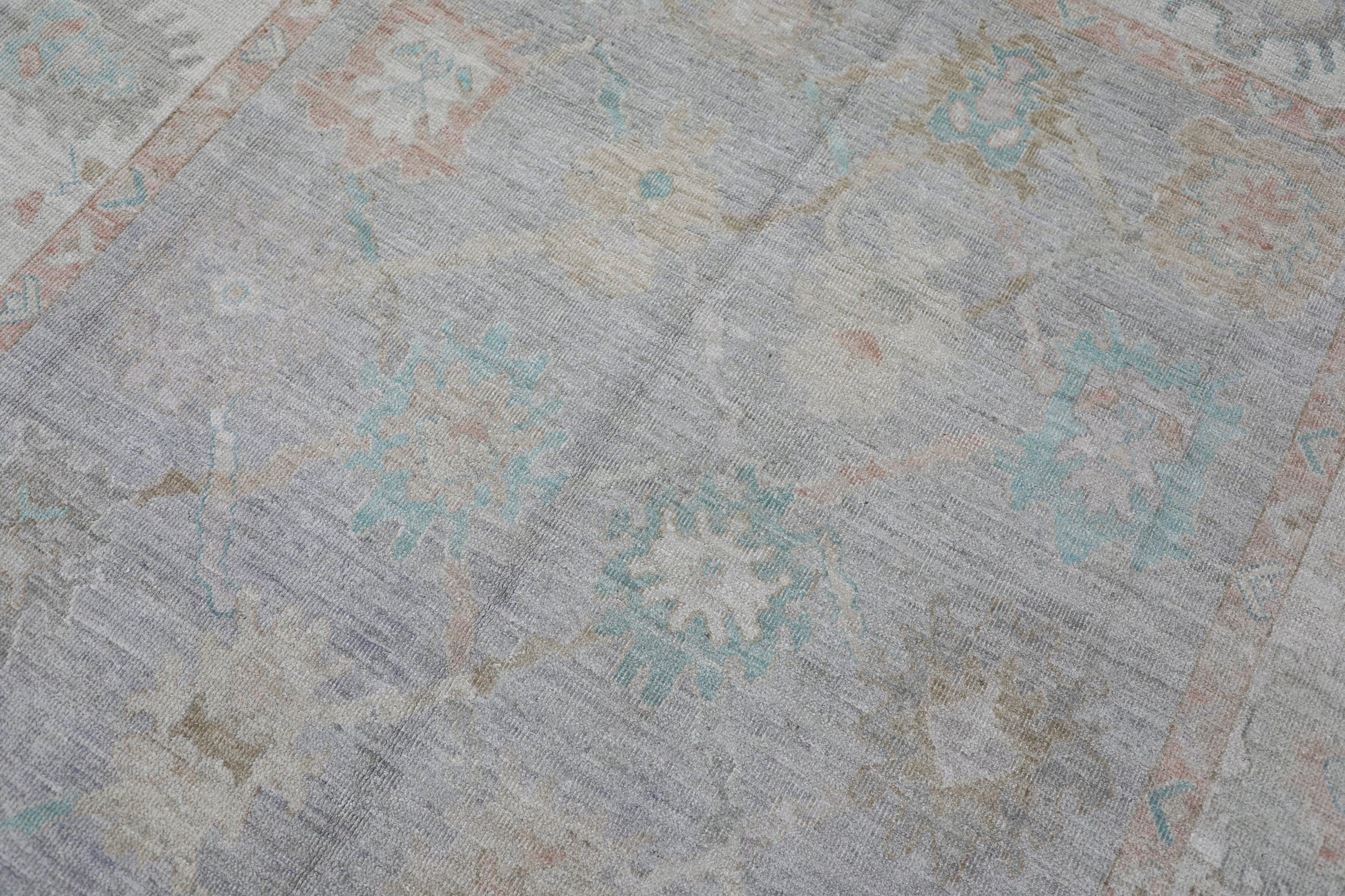 Turkish Oushak Rug 8'6" x 10'2" #2088