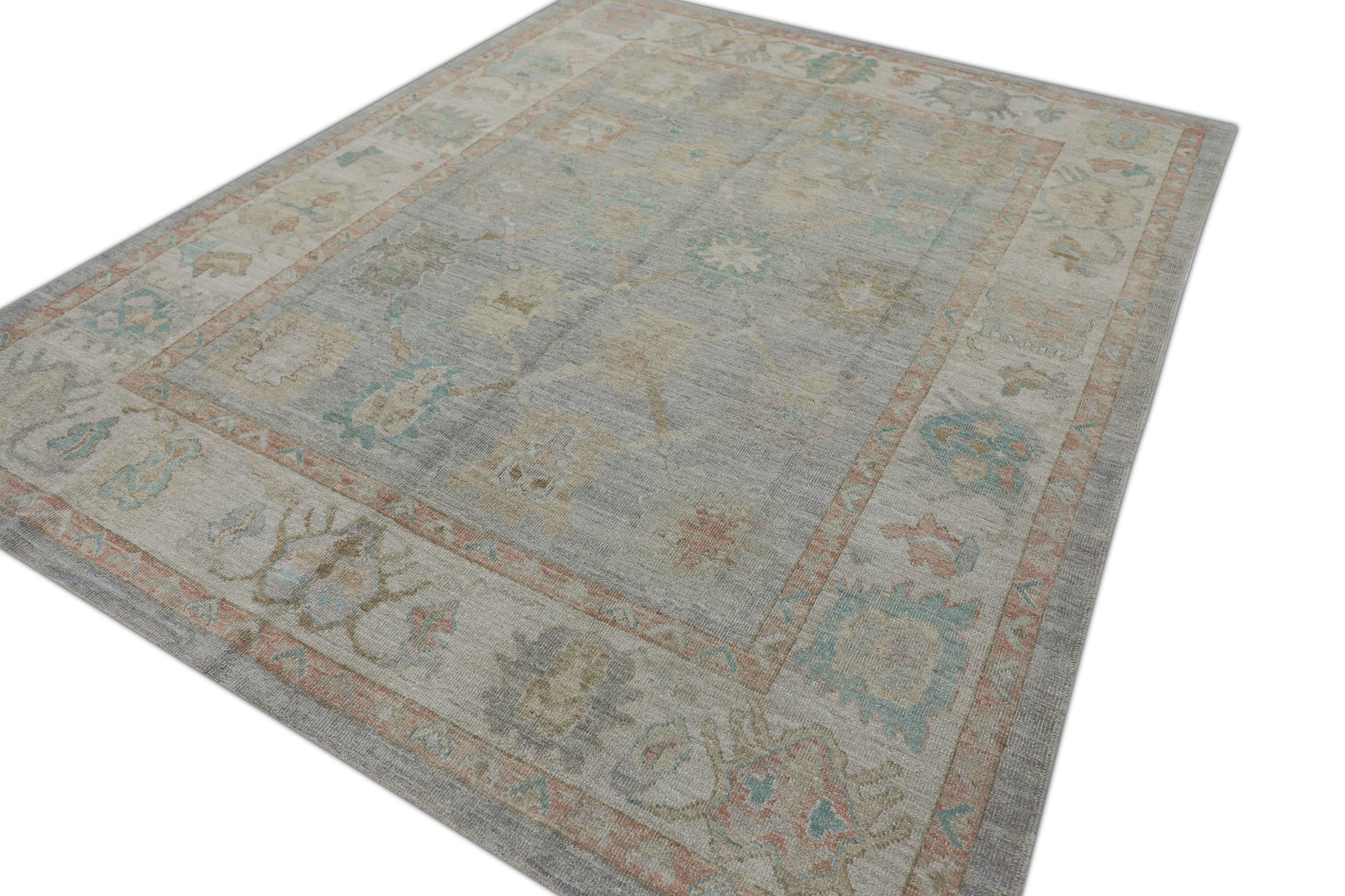 Turkish Oushak Rug 8'6" x 10'2" #2088
