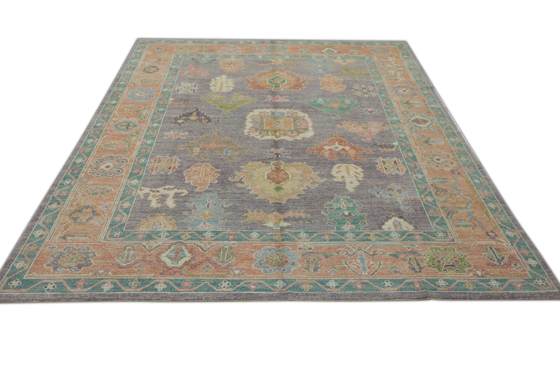 Turkish Oushak Rug 8'2" x 9'10" #2011