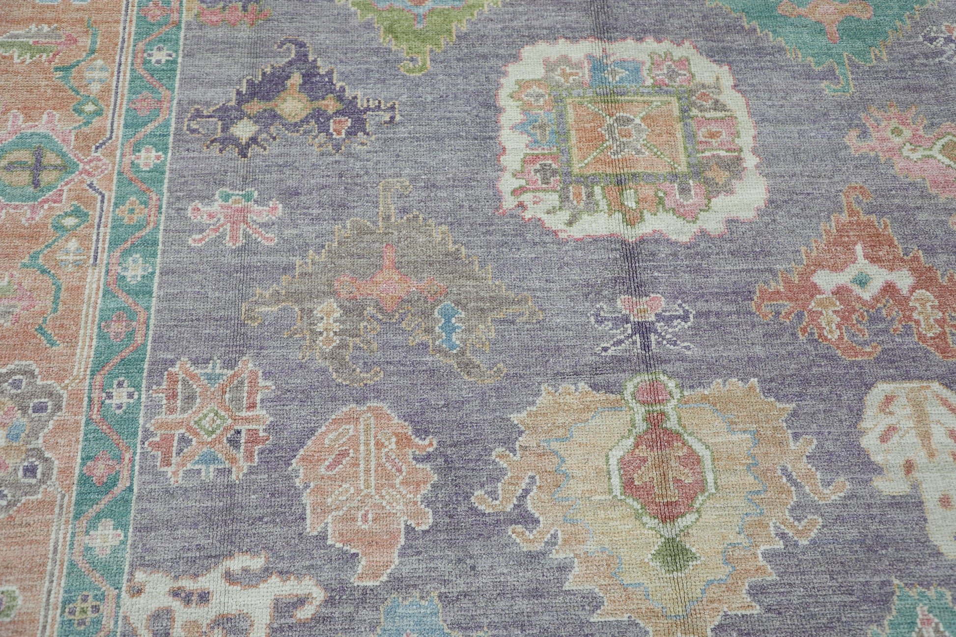 Turkish Oushak Rug 8'2" x 9'10" #2011