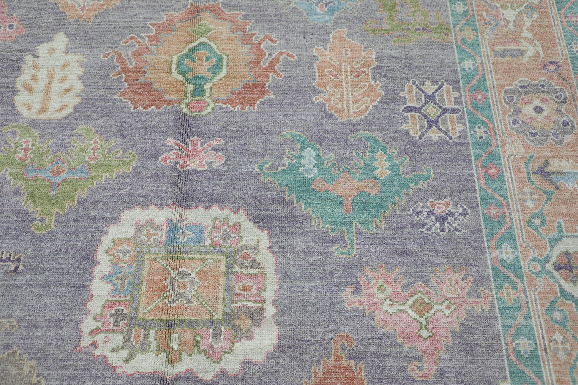 Turkish Oushak Rug 8'2" x 9'10" #2011