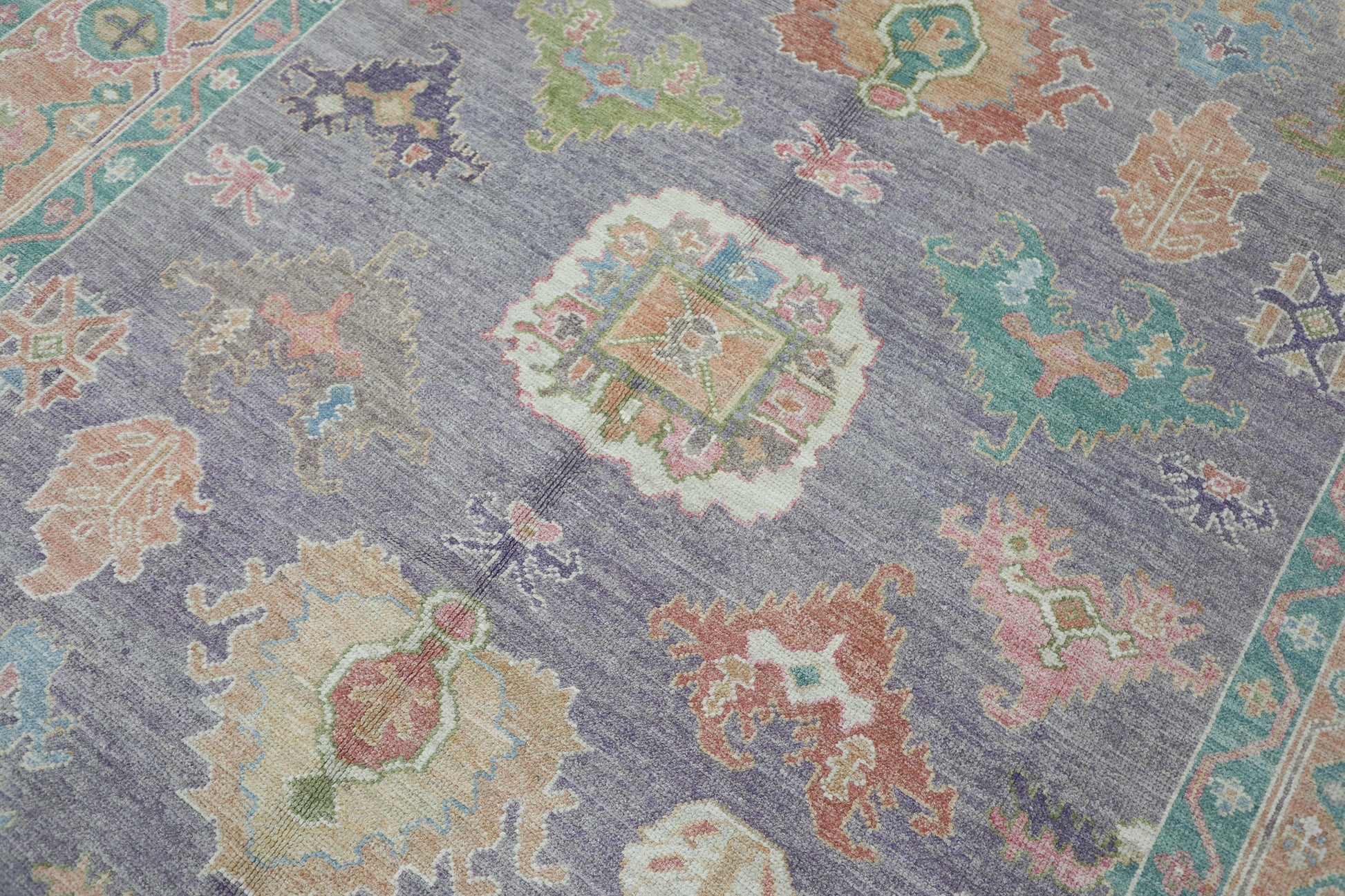 Turkish Oushak Rug 8'2" x 9'10" #2011