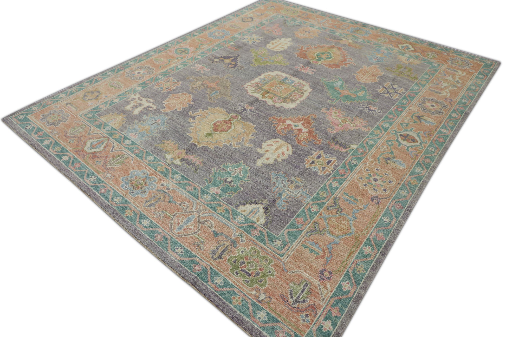 Turkish Oushak Rug 8'2" x 9'10" #2011