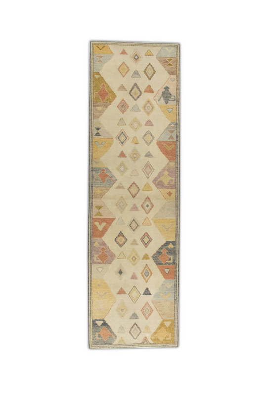 #1194 Turkish Oushak 3' x 10'2"