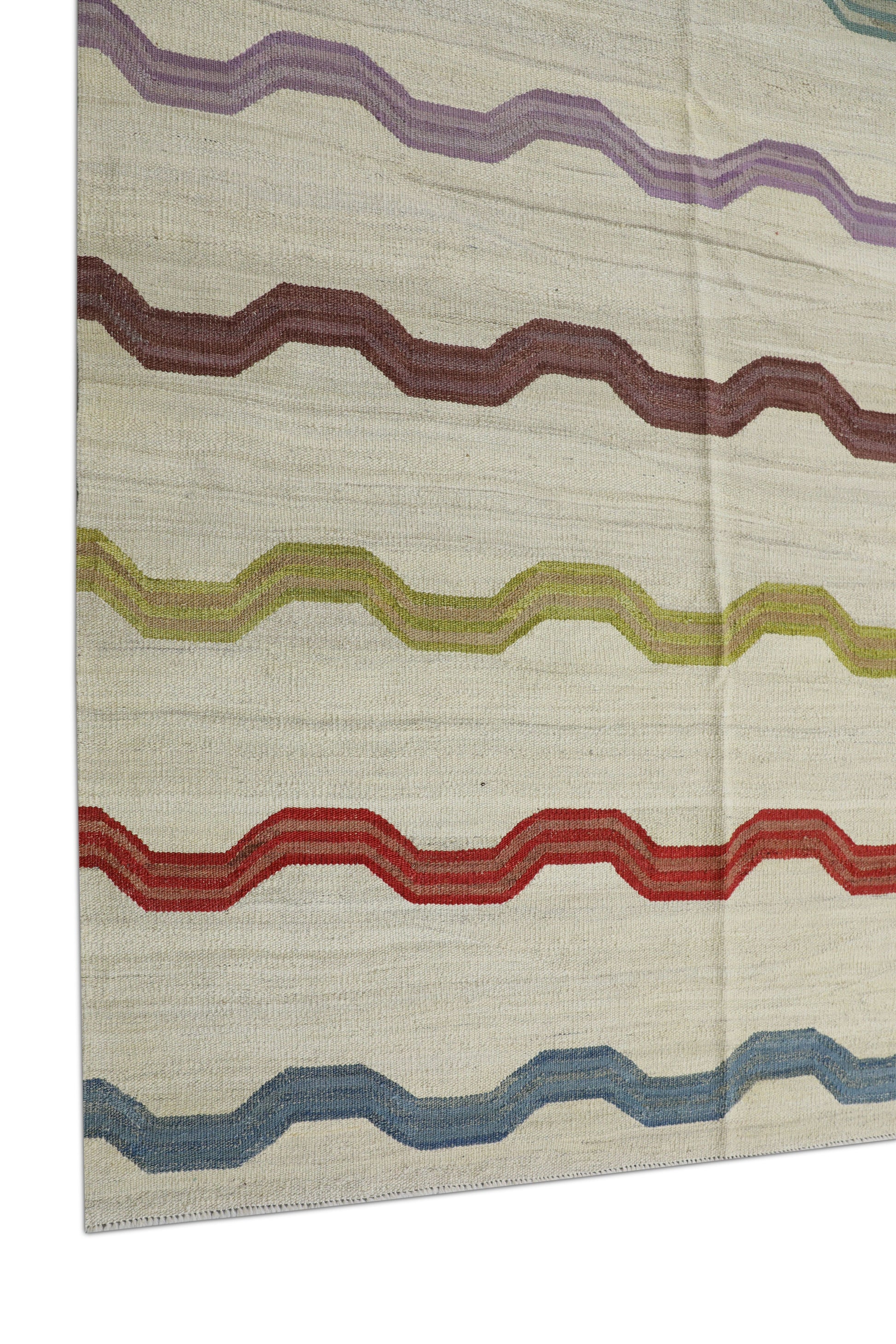 Oriental Flatweave Turkish Kilim 11'10" x 15'9" #1006